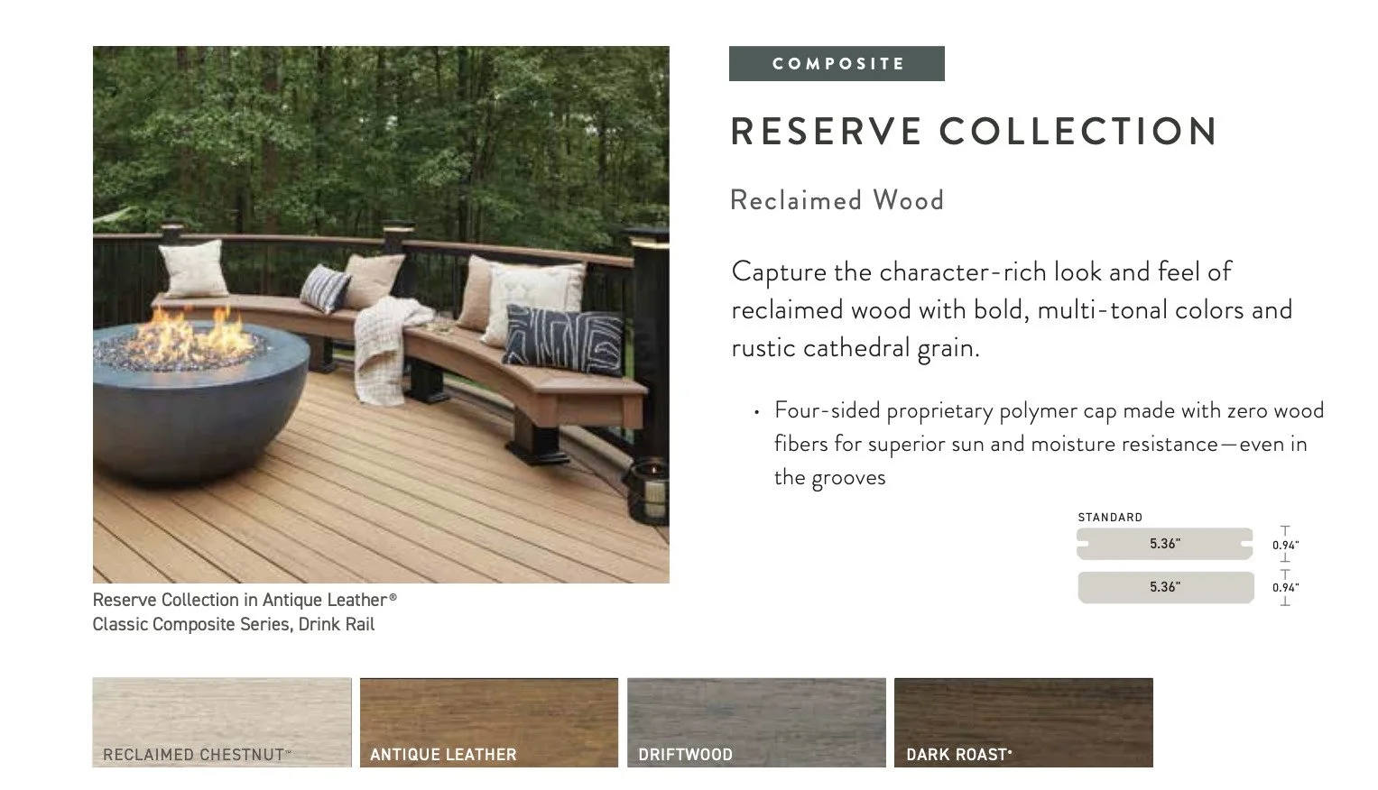 TimberTech Reserce Collection