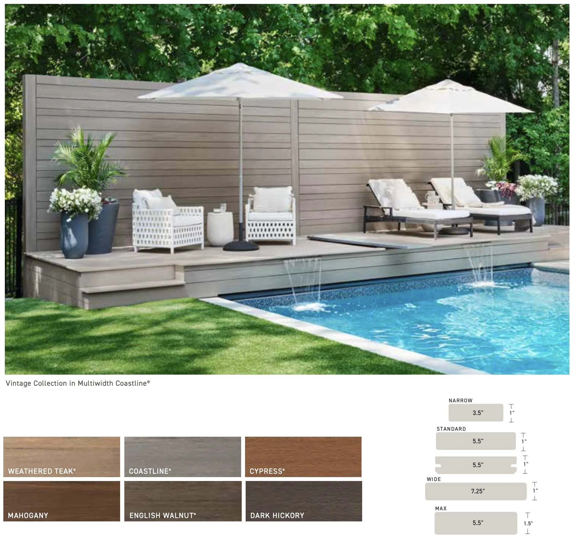 TimberTech PVC Decking