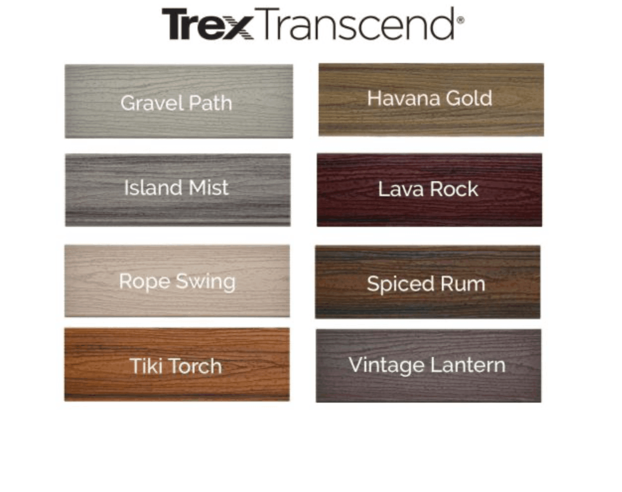 Trex Transcend Composite Decking