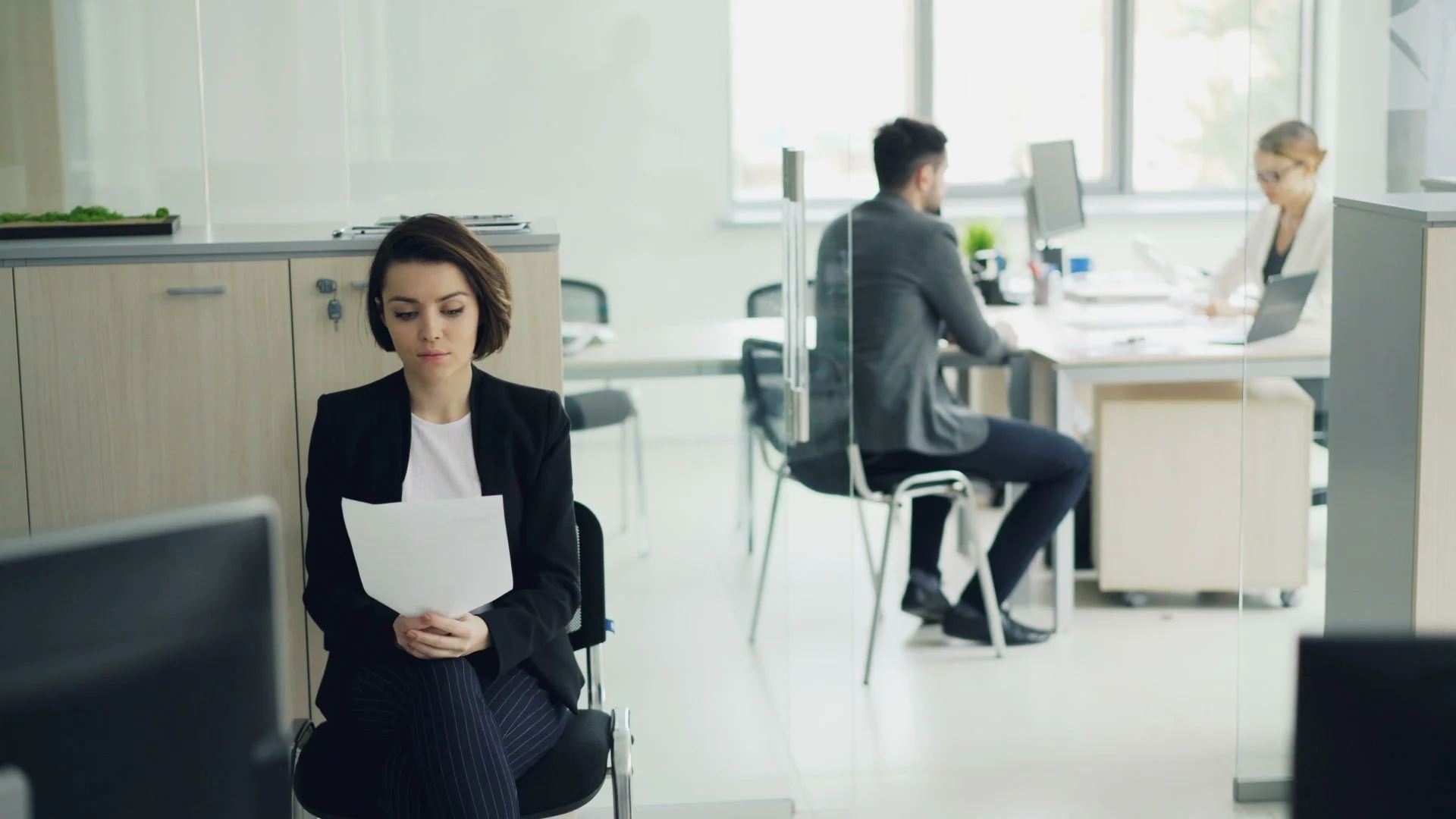 Three Candidates Showed Up for an Interview
