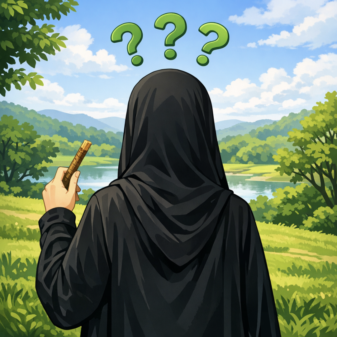 Where are my Muslimah Miswak-wielders?