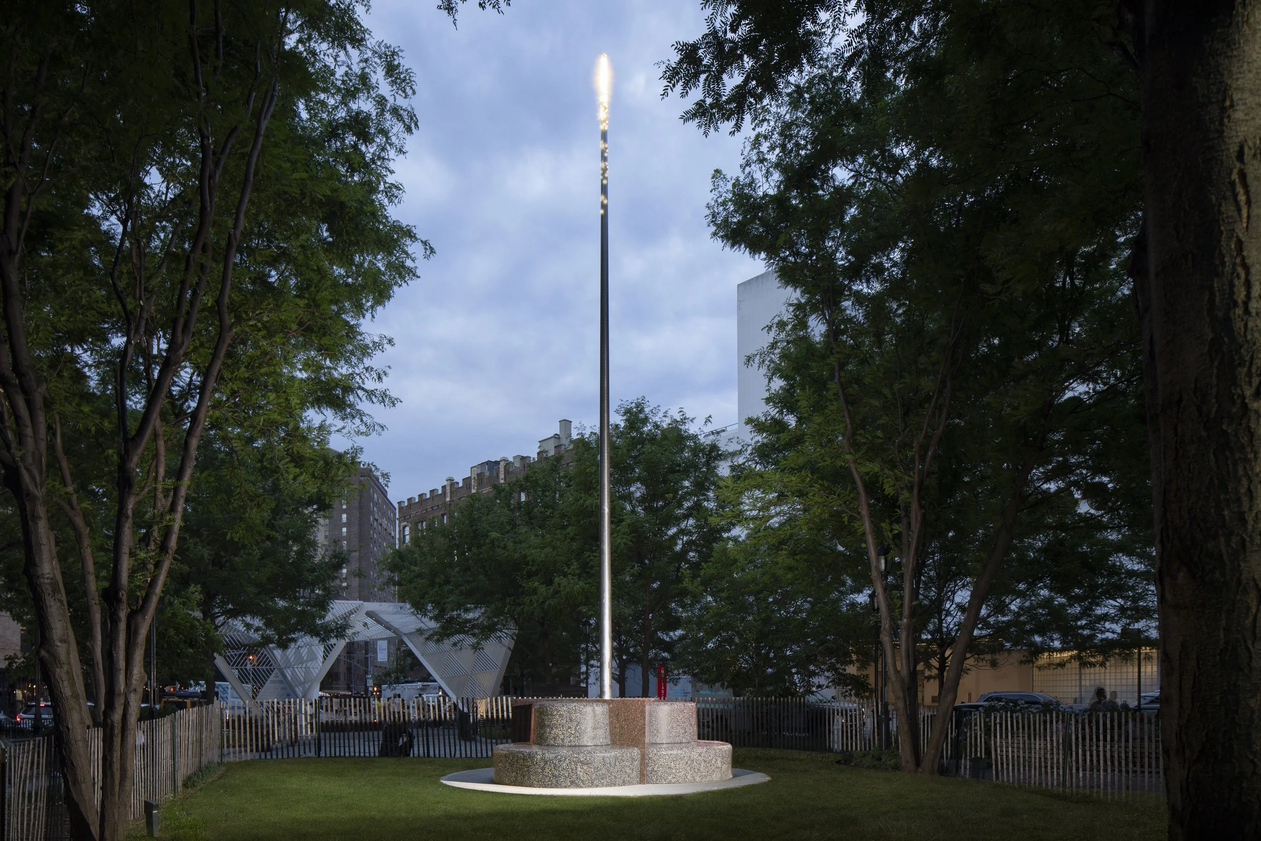 Oscar Tuazon: Eternal Flame for Scott Burton