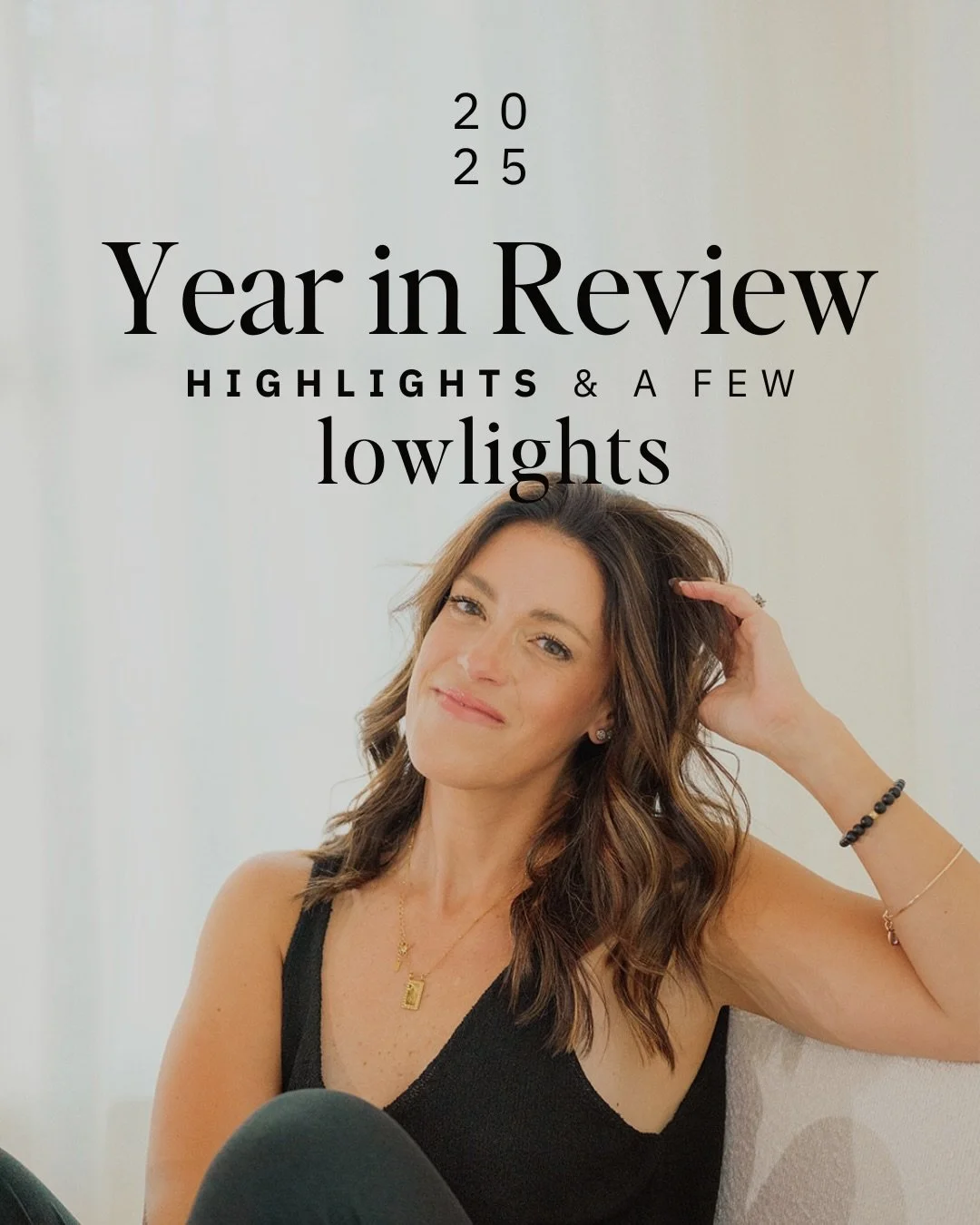 2025 had highlights and a few lowlights &mdash; just like everyone else&rsquo;s.
 Grateful for the growth, the lessons, and the people who stayed kind along the way 🤍

Happy New Year! 🎊🎆