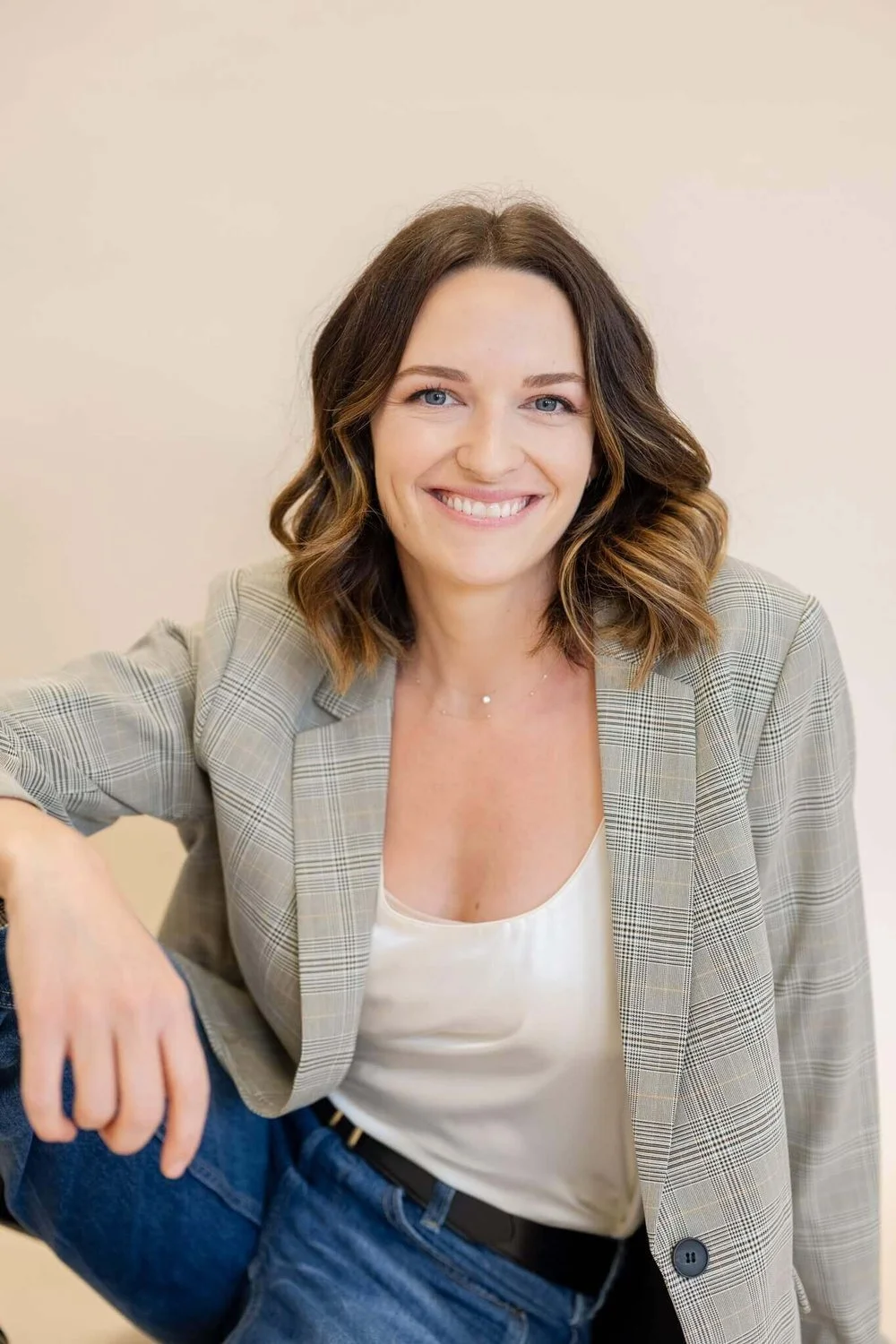 A brand strategy consultant showcasing a case study for Andrea Waymire, a CPA and tax strategist.