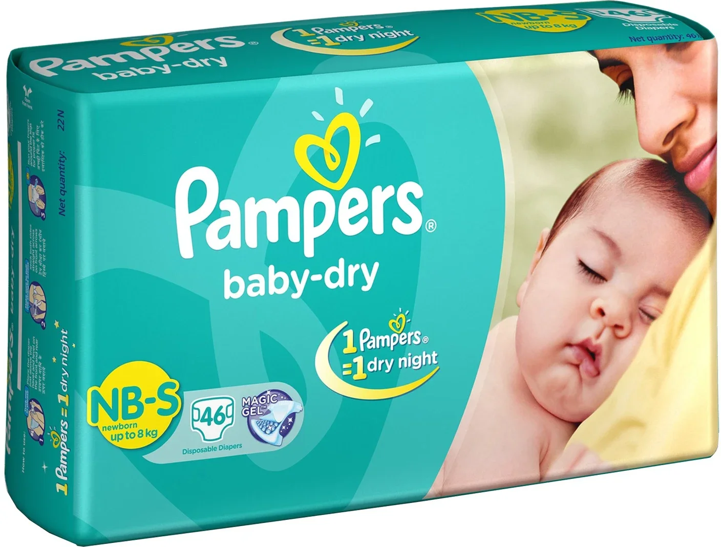 Diapers for a month