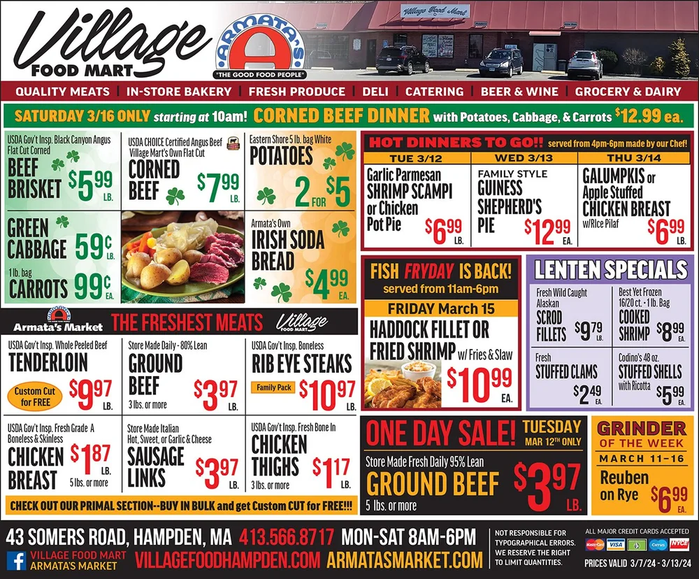 Weekly Sales — Village Food Mart