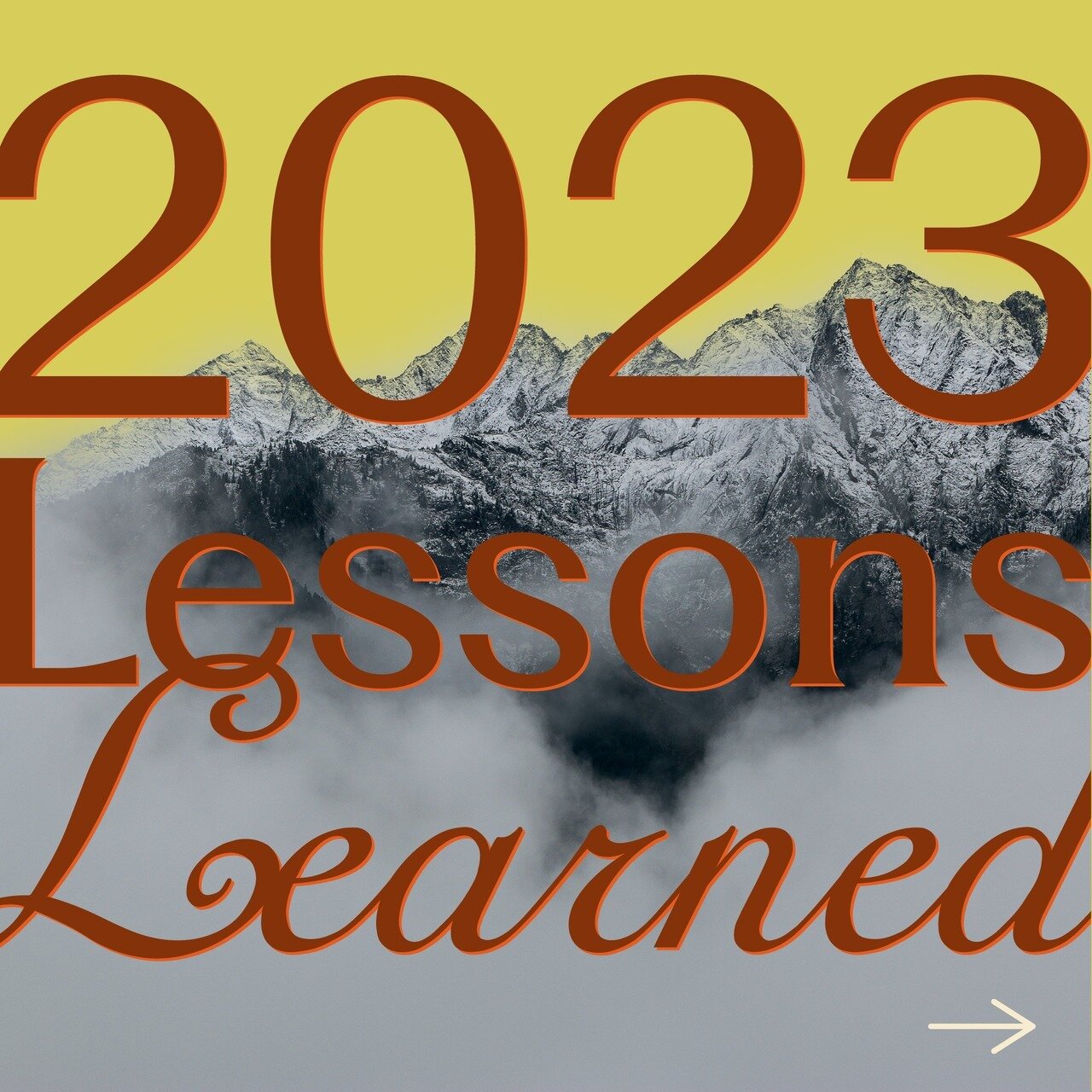 The most impactful lessons for me came alongside the saddest moments of my life. When my dad passed away, I learned the true strength of my family (especially my mom, brother, our partners, and our kids) and my own personal strength. I learned gratit