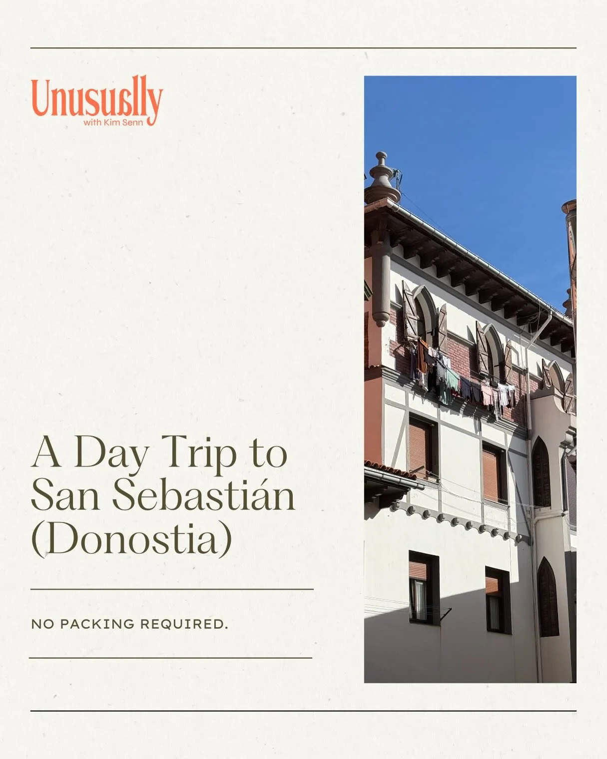 🇪🇸San Sebasti&aacute;n has it all. Pintxos, hikes, 12th century fortresses, cannons, beaches, views, graffiti, more pintxos. ✨chef&rsquo;s kiss perfect day✨