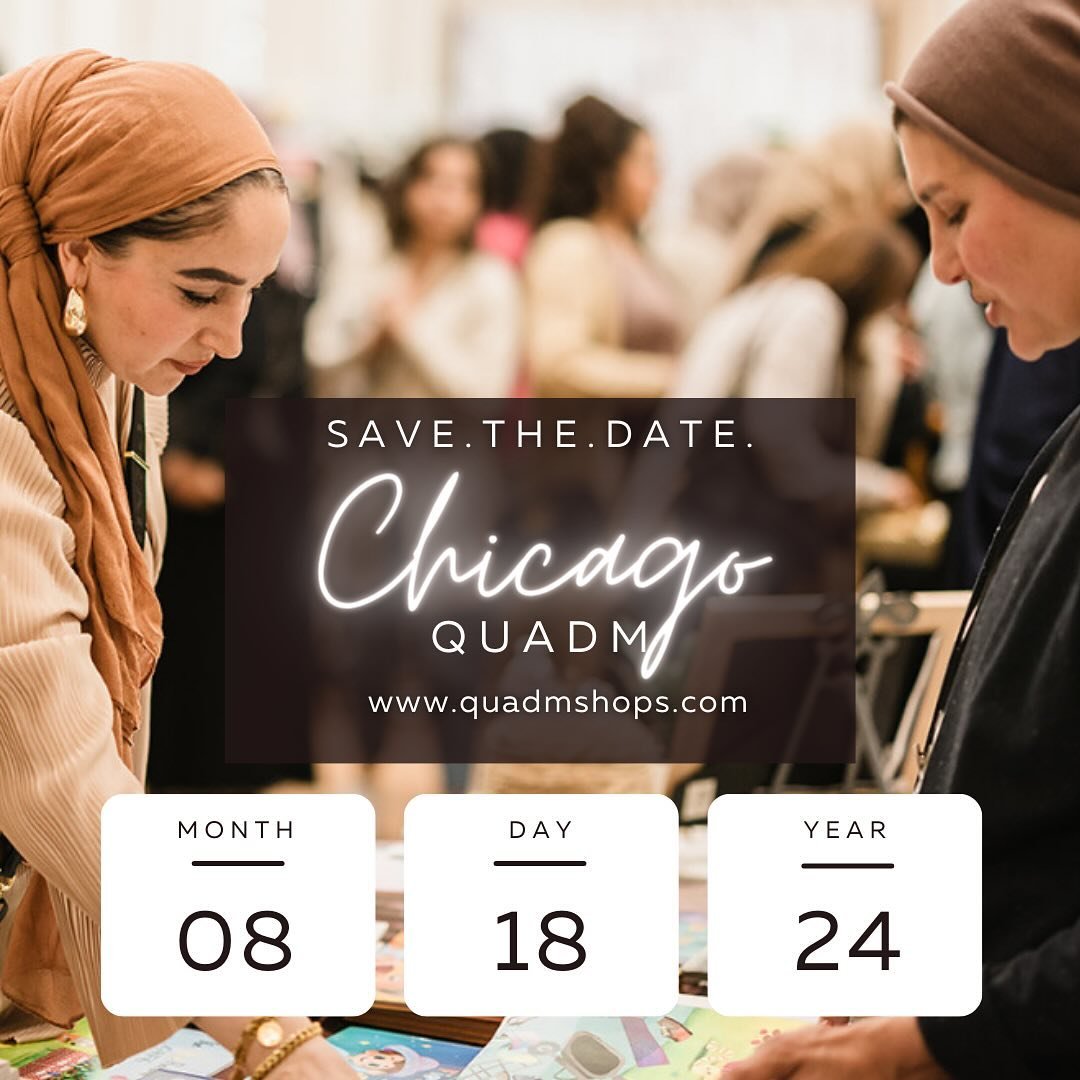 SAVE. THE. DATE. 

QUADM CHICAGO AUGUST 18. 2024

Accepting vendor applications now! 

WAIT TILL YOU SEE THE VENUE 👀