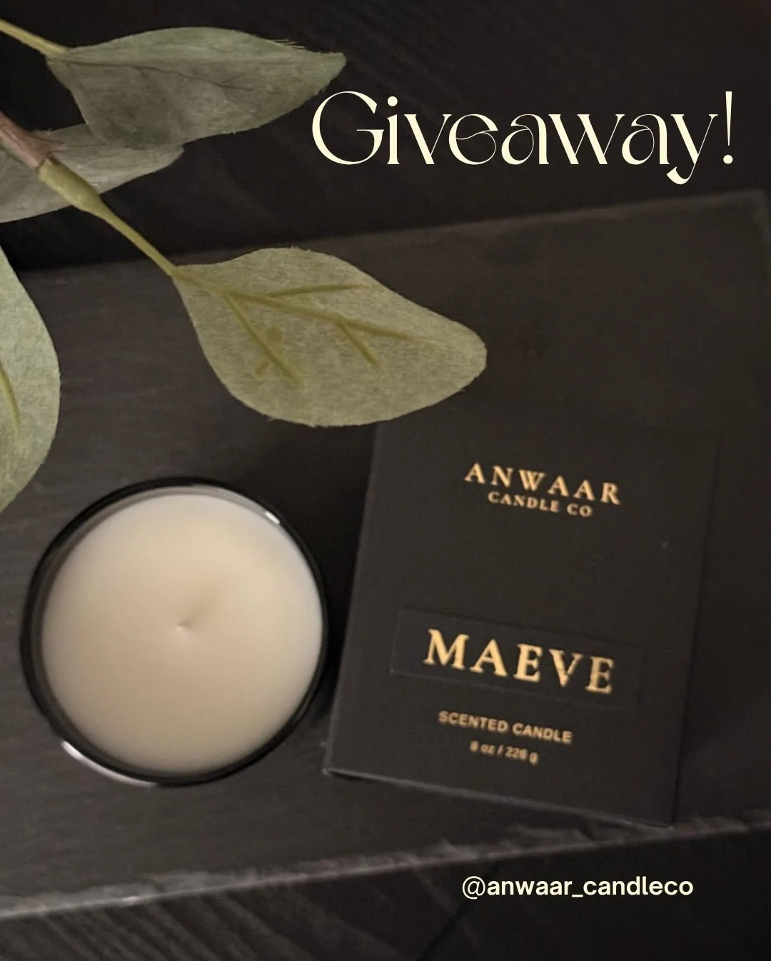 Adding to our collection of GIVEAWAYS are these rich and luxurious candle sets from @anwaar_candleco that effortlessly transform a space into a tranquil oasis. 

Winners receive one of each scent! Will you be one them? 

Reserve your spot. Link in bi