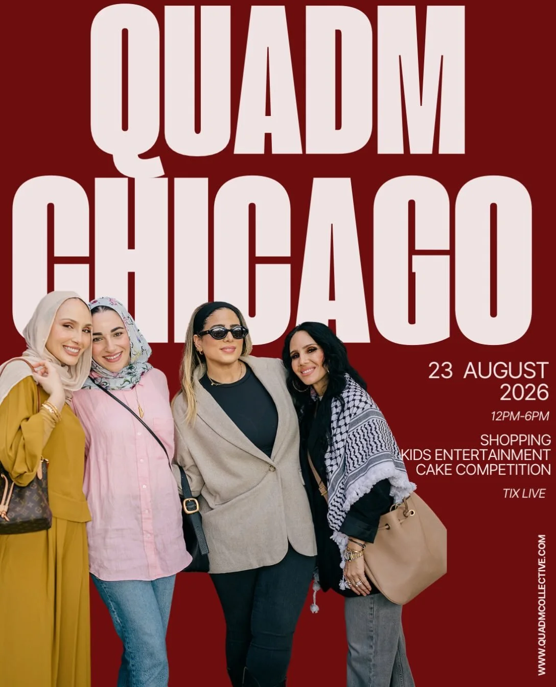 QUADM CHICAGO- 2026&hellip;..Everything you need to know! 

Full Event Details

📅 Date &amp; Time
*Date: Sunday, August 23, 2026 QUADM
* Market Hours: 12:00 PM &ndash; 6:00 PM QUADM

📍 Venue &amp; Location
* Location: Skyline Loft at Bridgeport Art