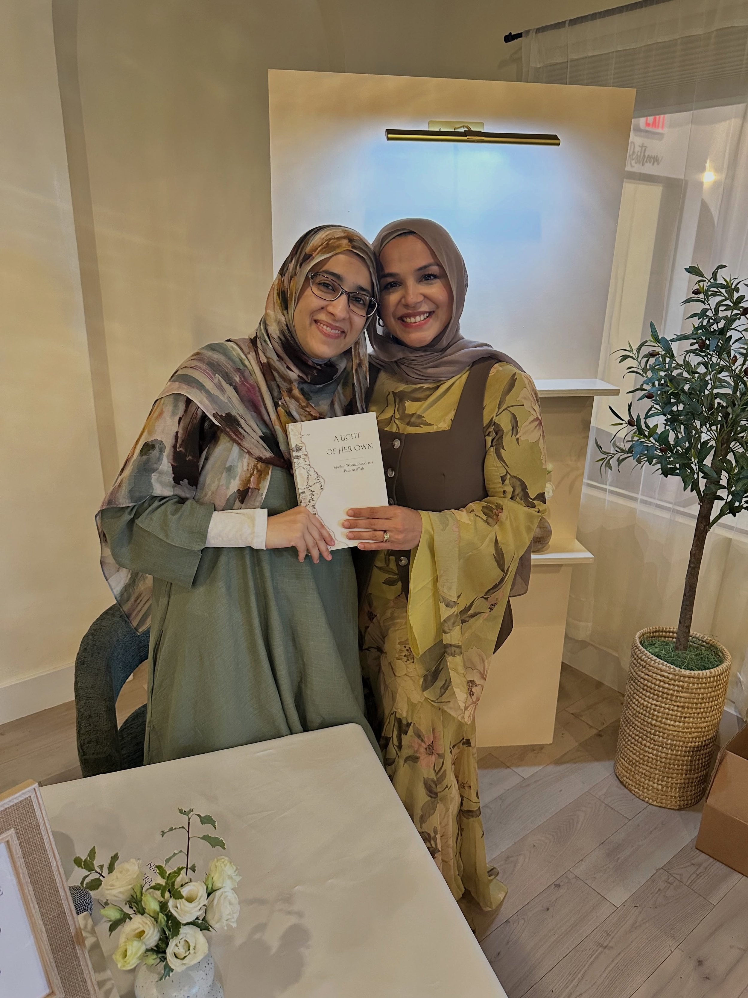 Celebrating women means showing up for them in the moments that matter.

I feel so blessed to have been part of beloved Ust. @sarah_r_ahmed&rsquo;s book launch for A Light of Her Own, a beautiful book written to help Muslim women navigate the many se