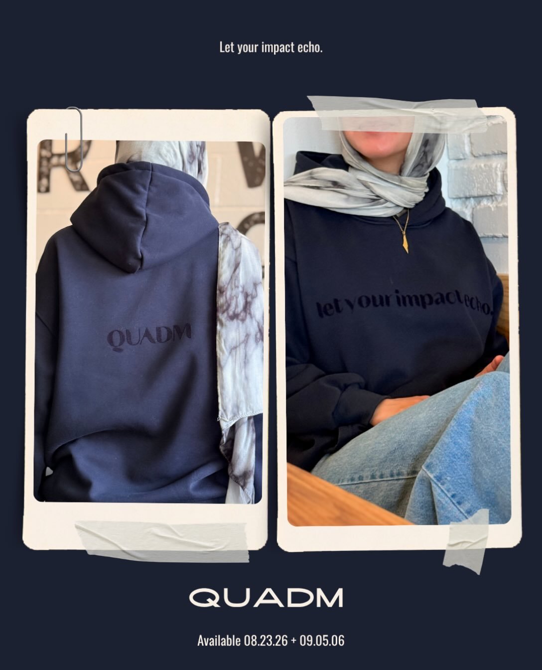 We designed this piece to be universal, literally and metaphorically. Boxy and oversized without being overwhelming, this comfy hoodie is something that you&rsquo;ll gravitate towards not just for its comfort but for its words. A powerful reminder to