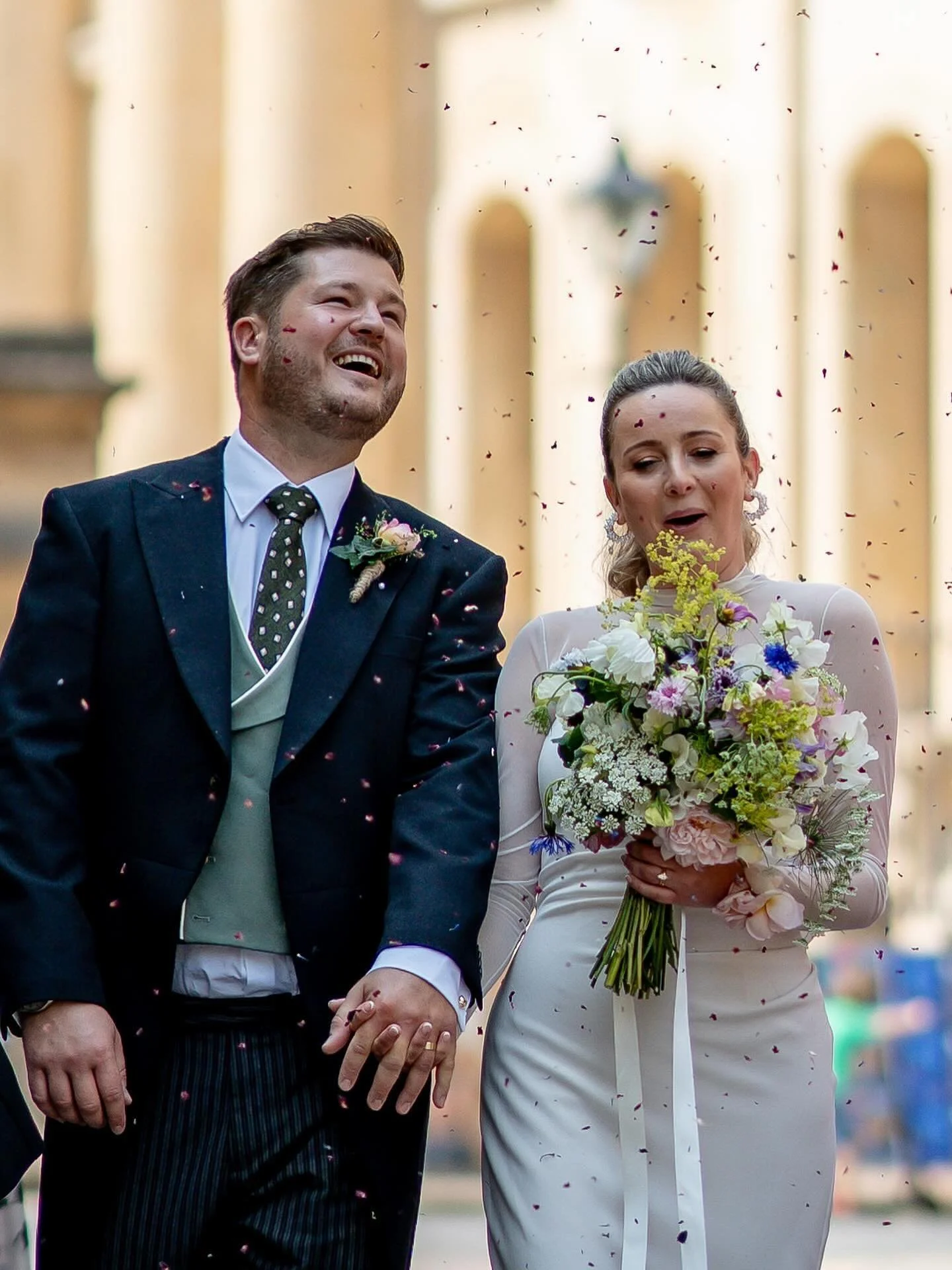 Here&rsquo;s a glimpse into June, and the making of Sophie&rsquo;s very special bouquet, with rose and cornflower buttonholes for Tom and the groomsmen.

I grew all the flowers Sophie wanted. Scented, seasonal, and grown and chosen with care. 

I am 
