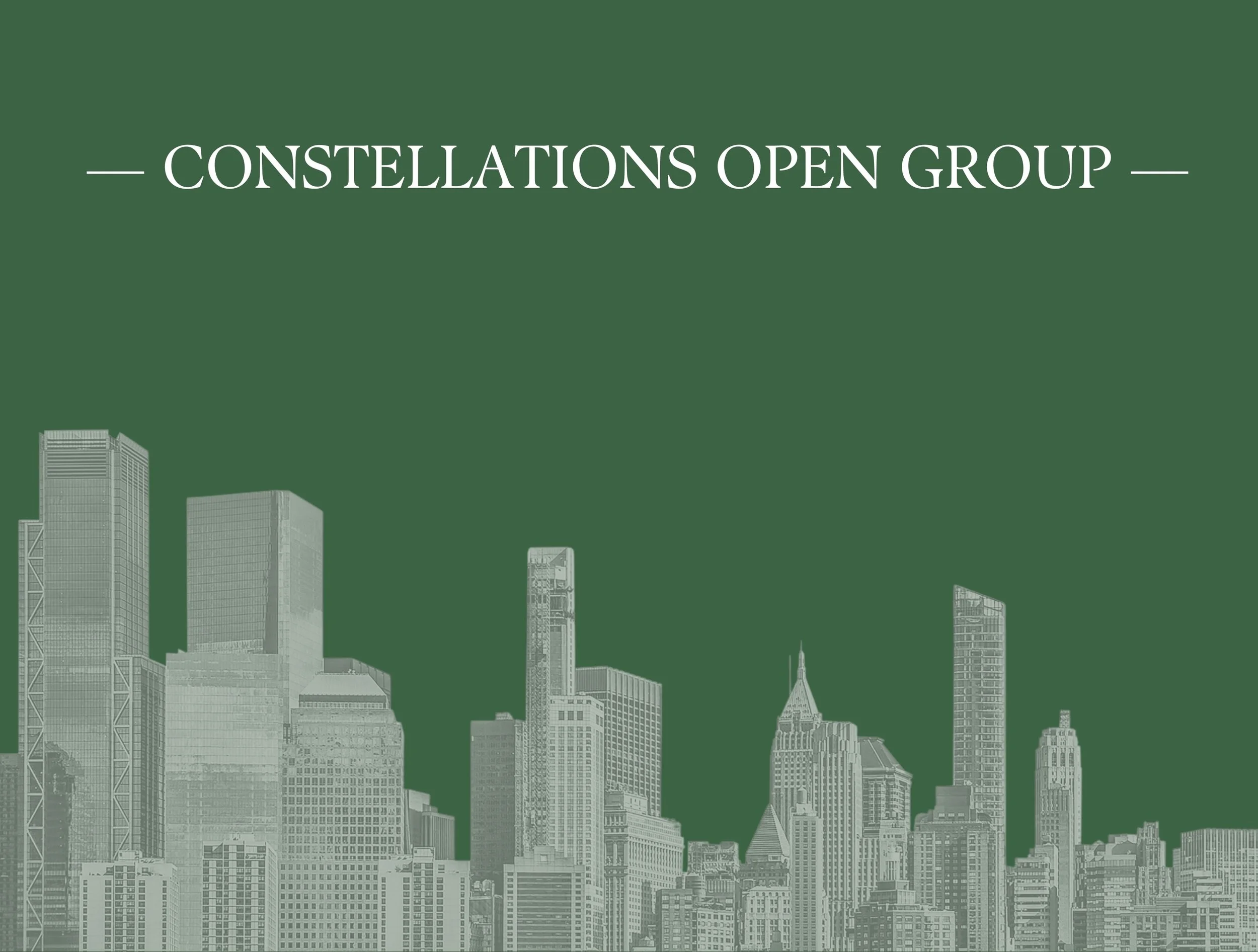 Constellations Open Group