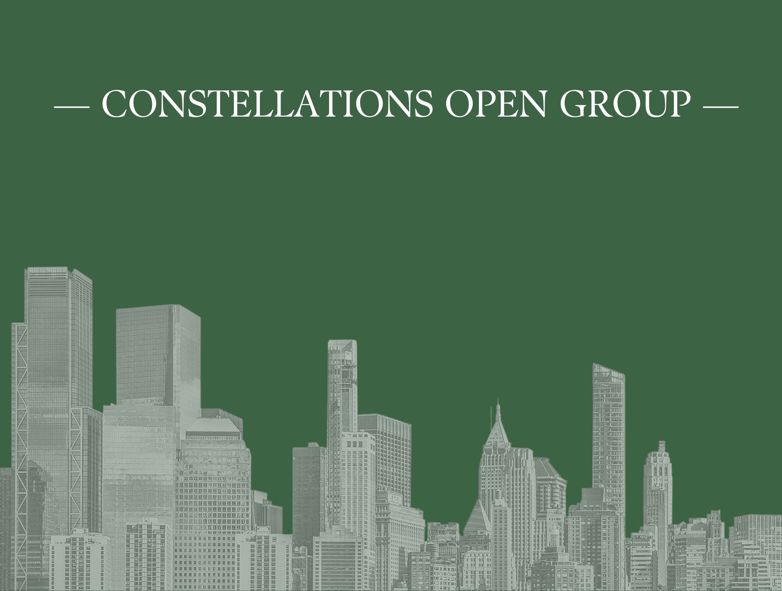 Constellations Open Group