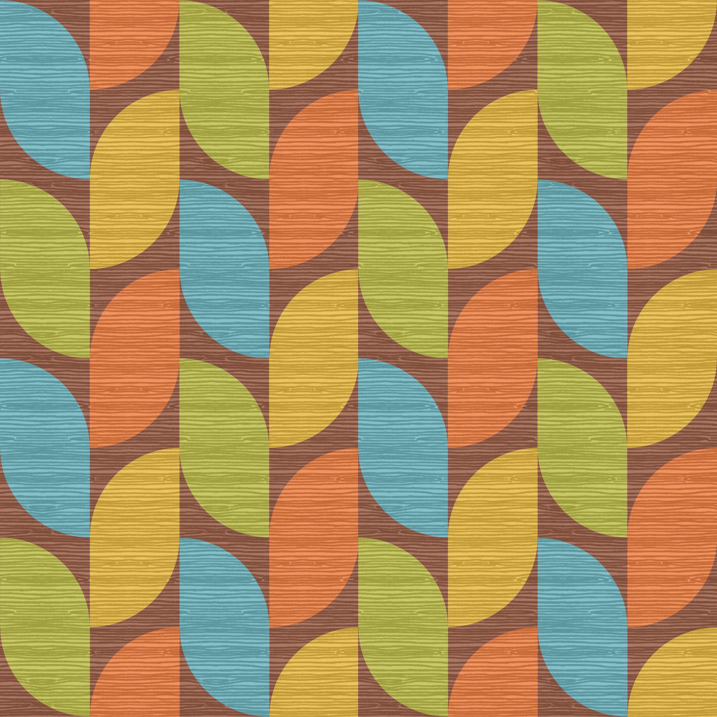 Mid-Century Leaves
