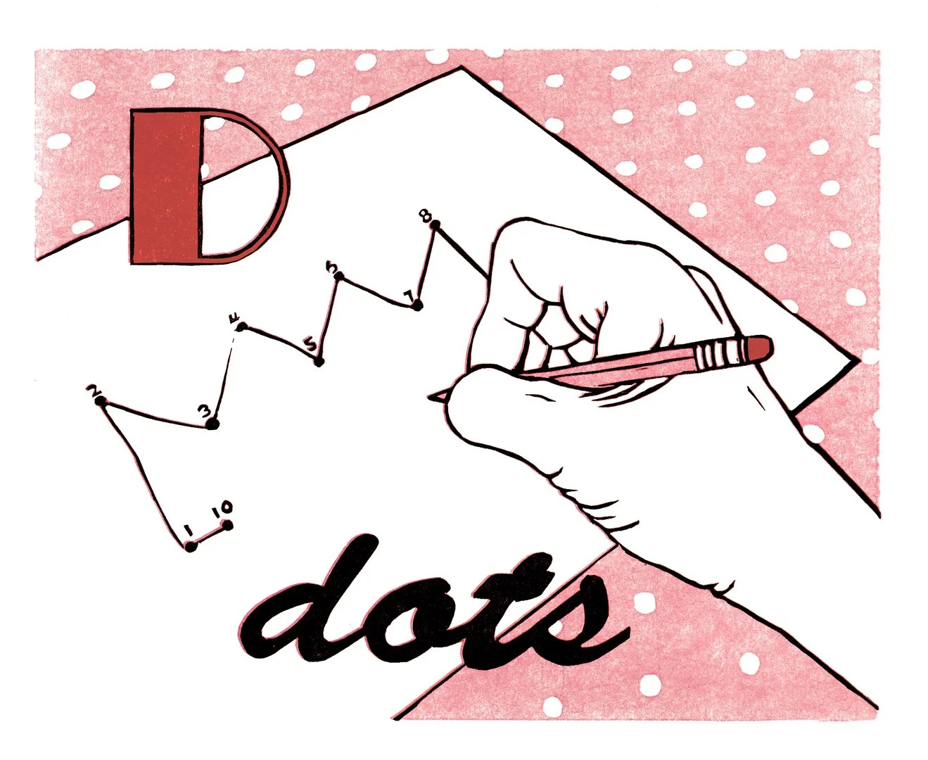 D   |   book illustration (unpublished)   |   reduction linocut