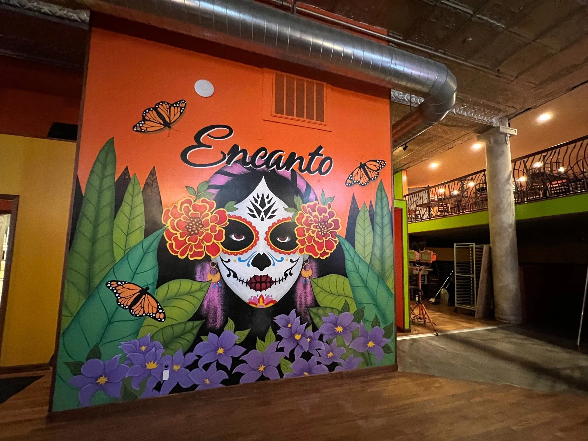 ENCANTO DINING ROOM MURAL   |   Urbana, IL