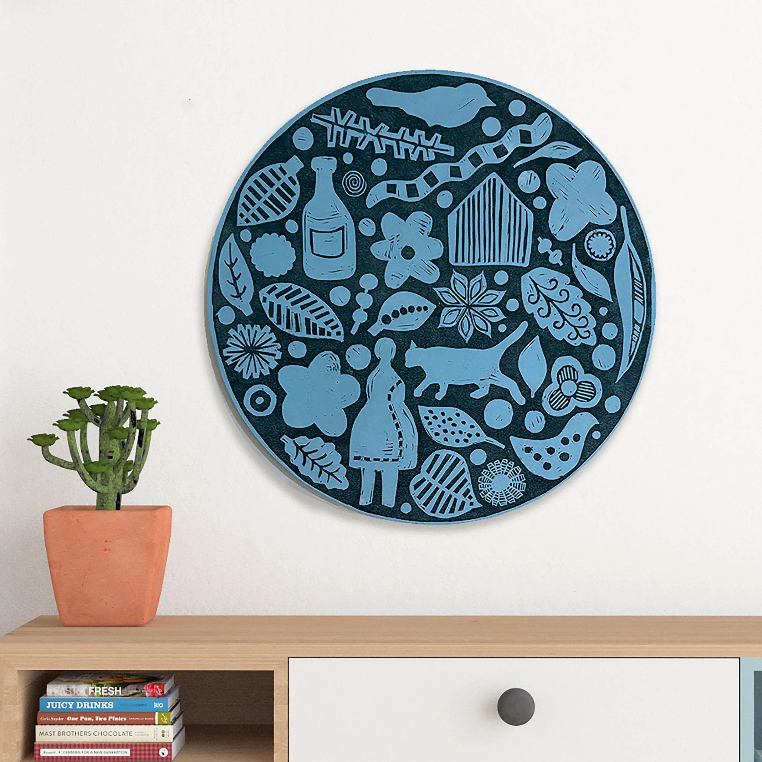 Milagros_Round_Blue_Black_Wall.jpg
