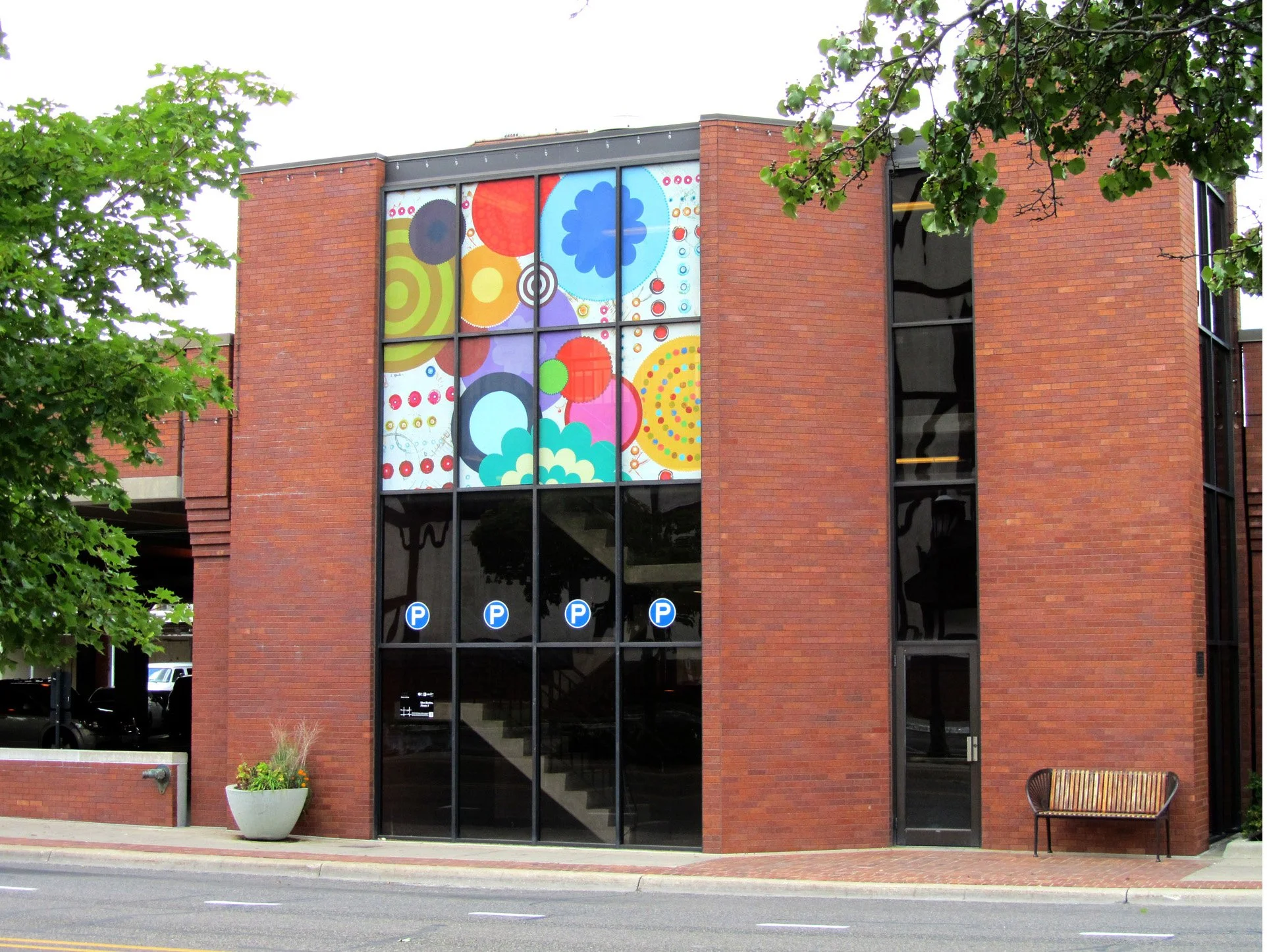 MURAL ON GLASS   |   Urbana, IL