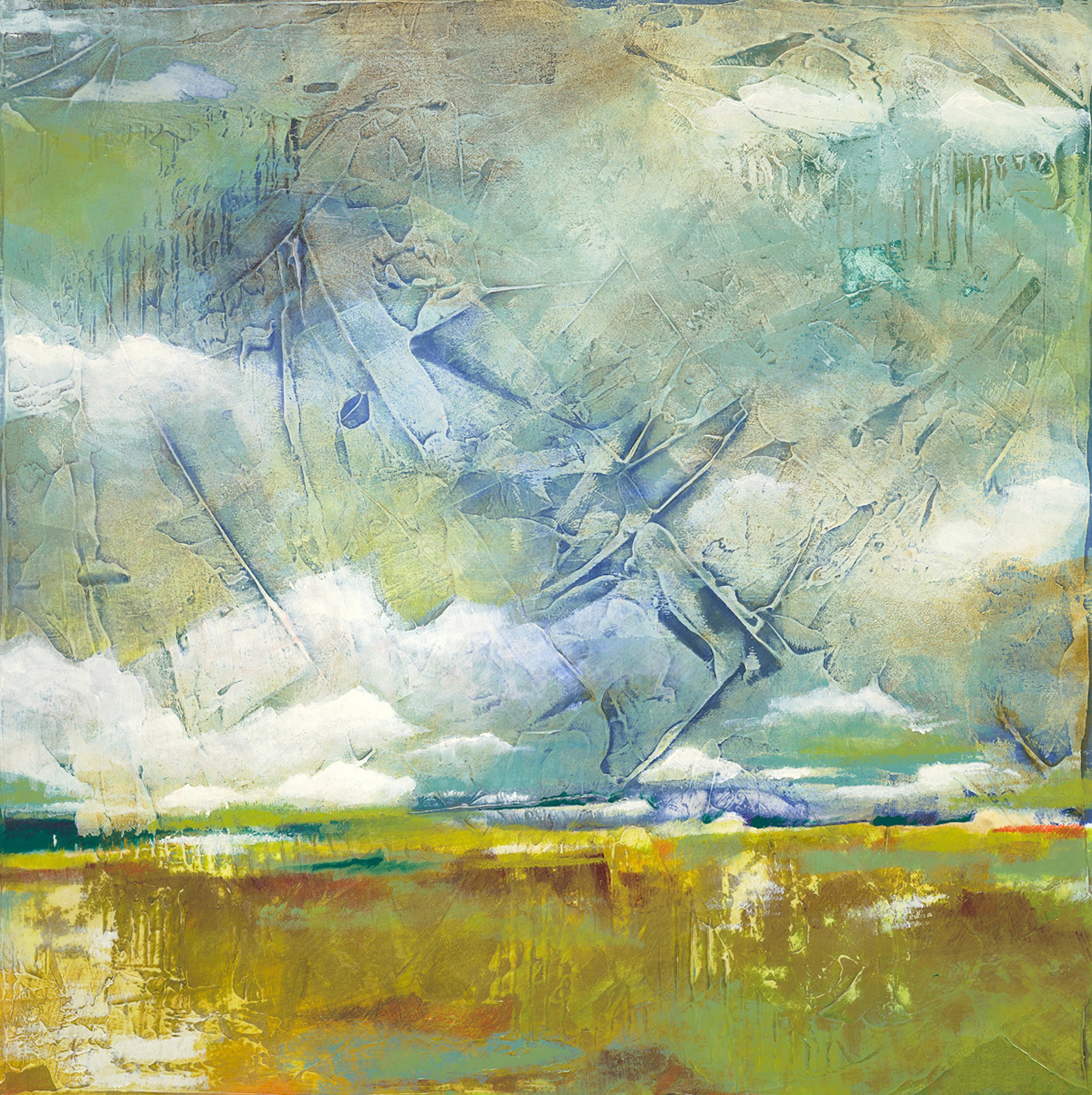 BIG SKY 2   |   acrylic on wood panel   |   16" x 16"   |   SOLD