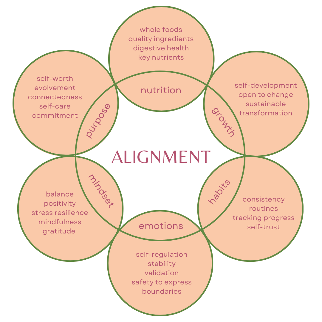values alignment Nutrition for busy professionals Energy-boosting foods for moms Stress resilience for students