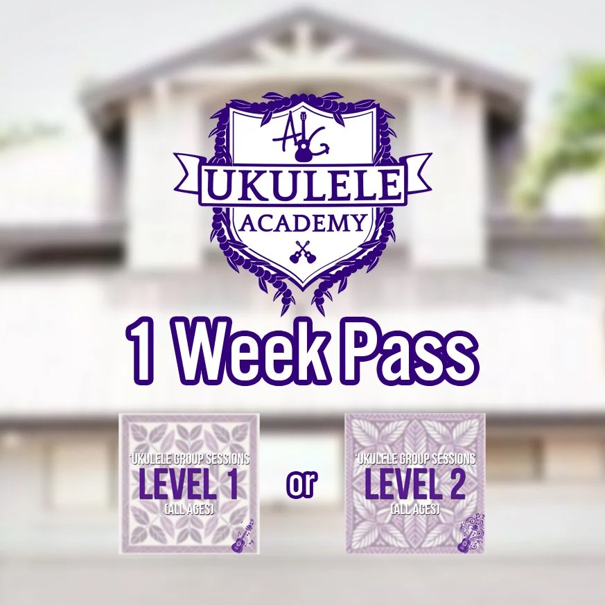 1 Week Pass | AG Ukulele Academy