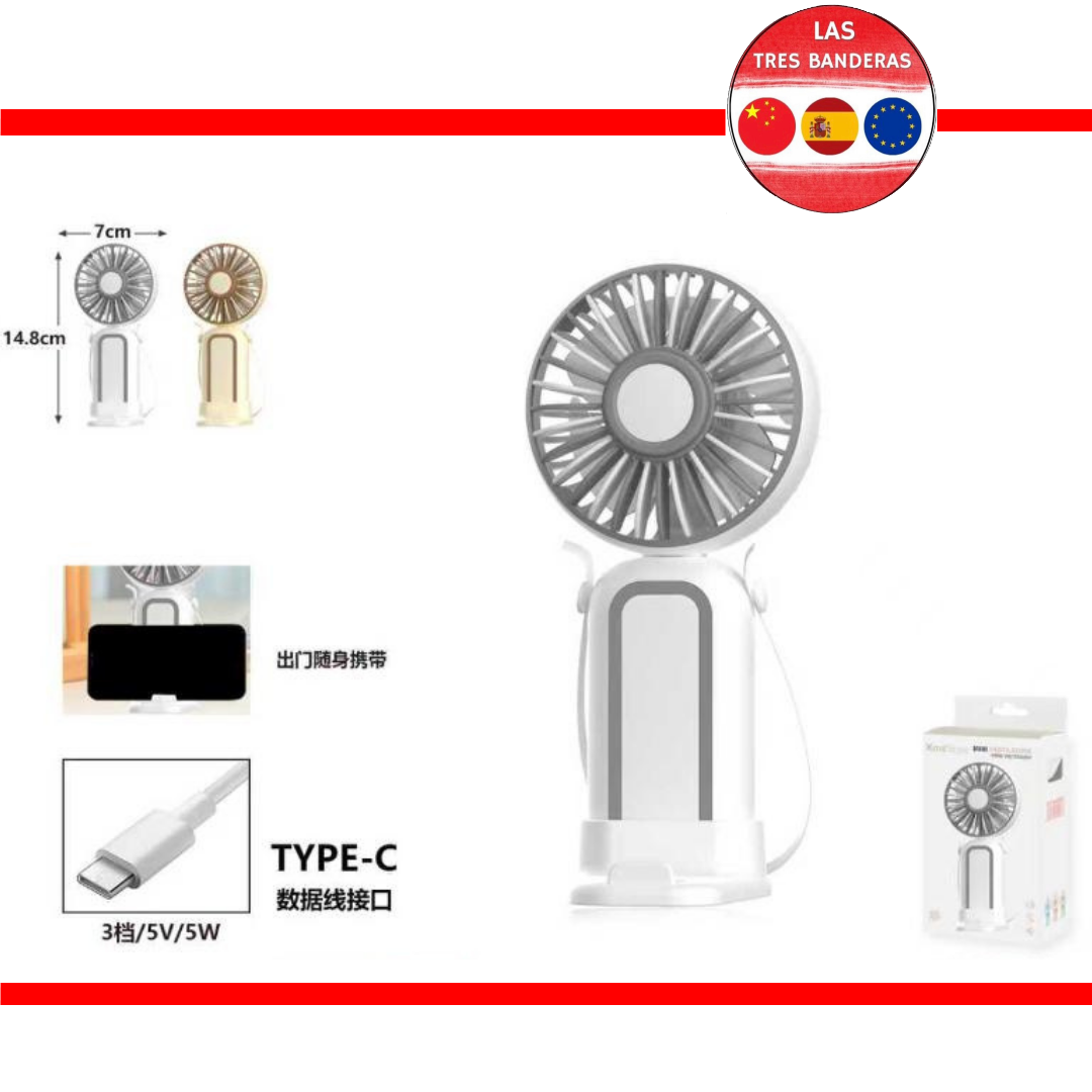 MINI VENTILADOR TYPE-C