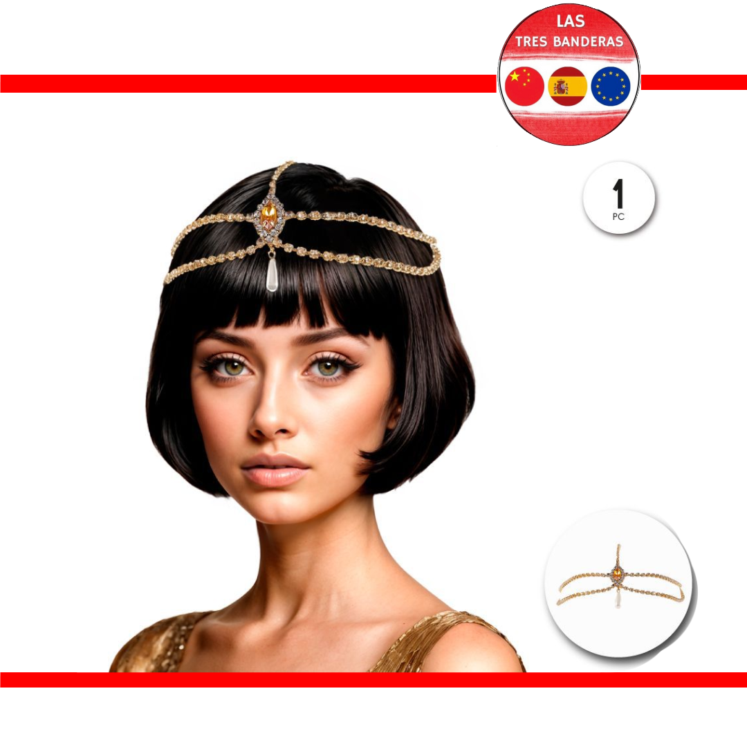 ADORNO CADENA CHARLESTON 20S