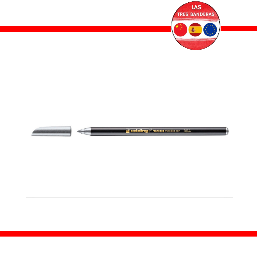 ROTULADOR EDDING 1200 ORO/PLATA