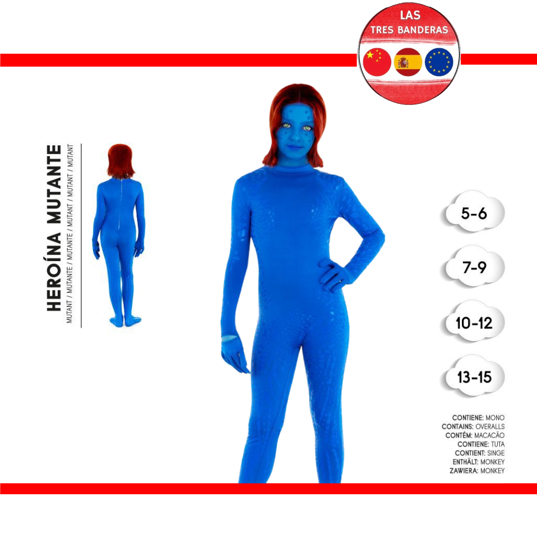 DISFRAZ HEROINA MUTANTE 5-15
