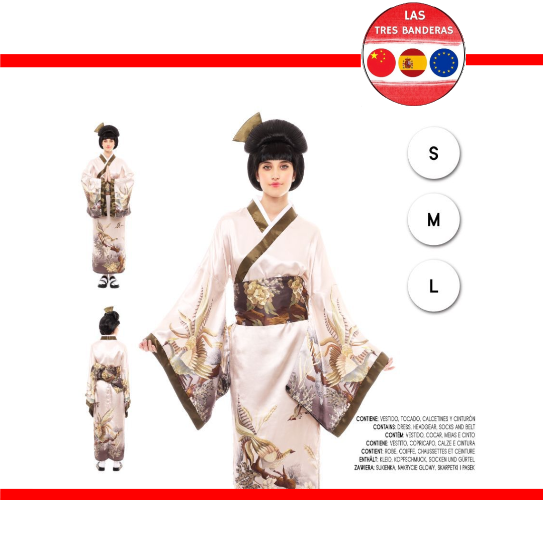 DISFRAZ KIMONO