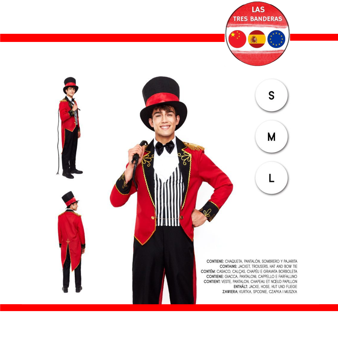 DISFRAZ DOMADOR S-M-L