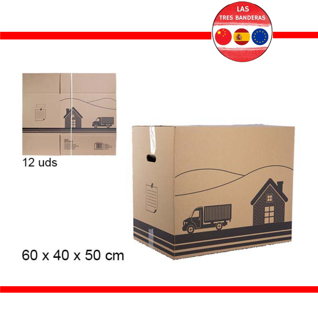 CAJA CARTON MULTIUSOS S-16 80X40X40CM
