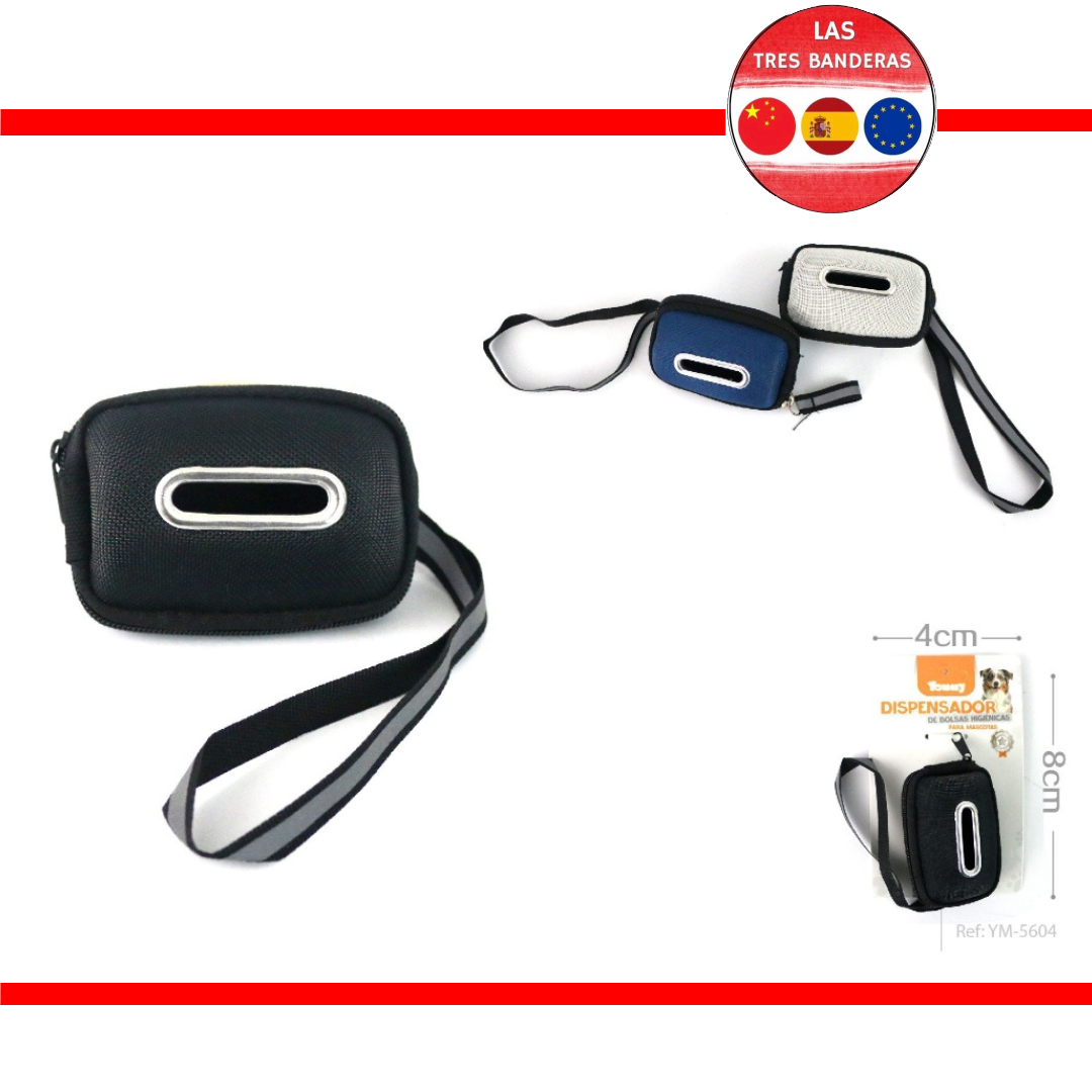 PORTABOLSAS MASCOTAS 8*4CM