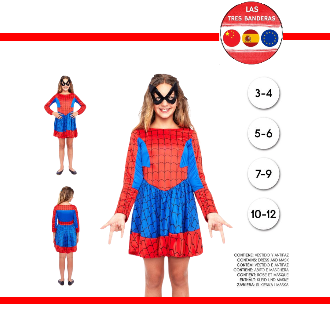 DISFRAZ ARACNIDA 3-12