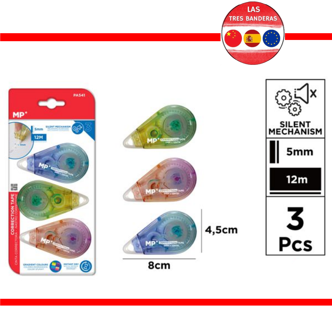 CINTA CORRECTORA SILENCIO 5MM*12M MP