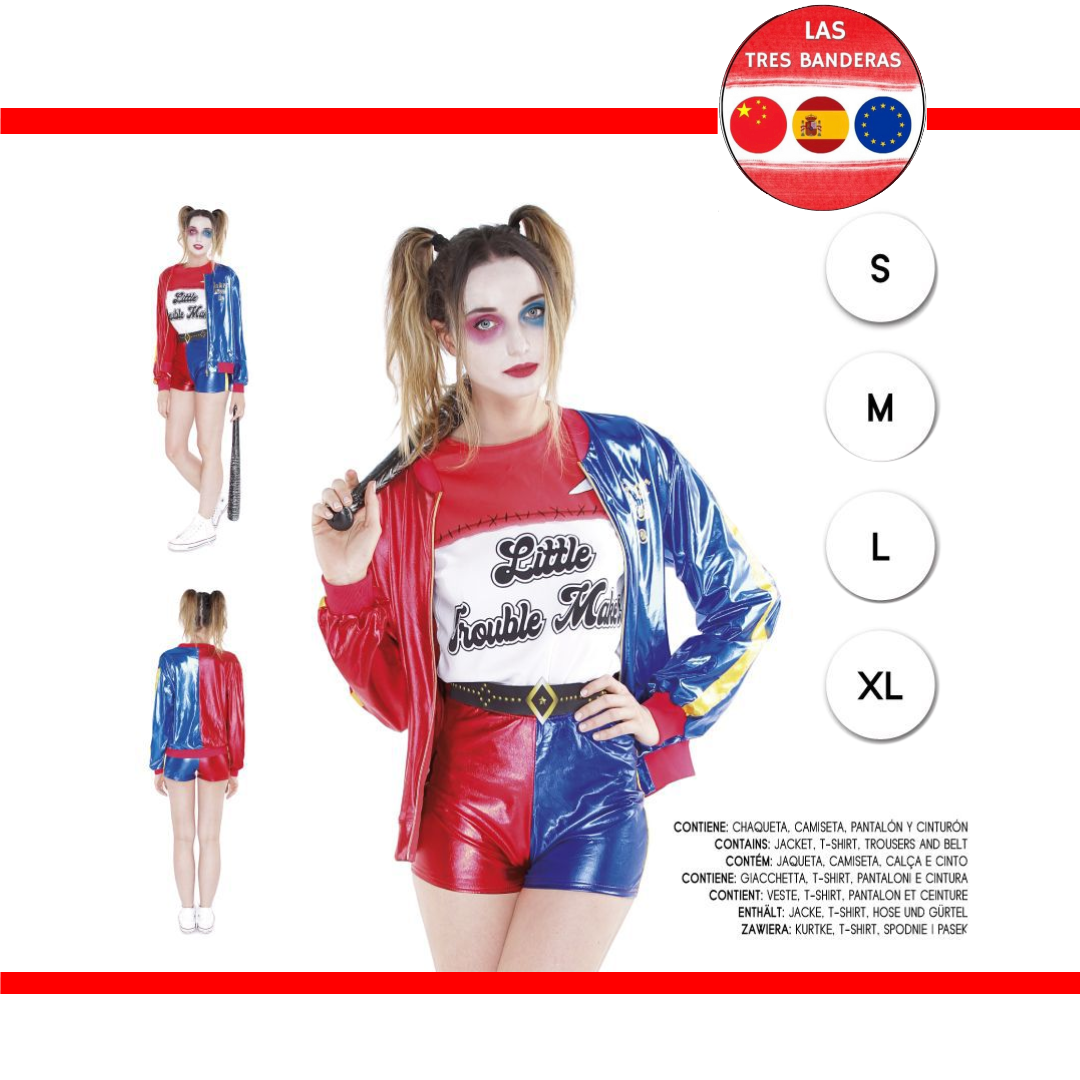 DISFRAZ JOKERS BABY S-M