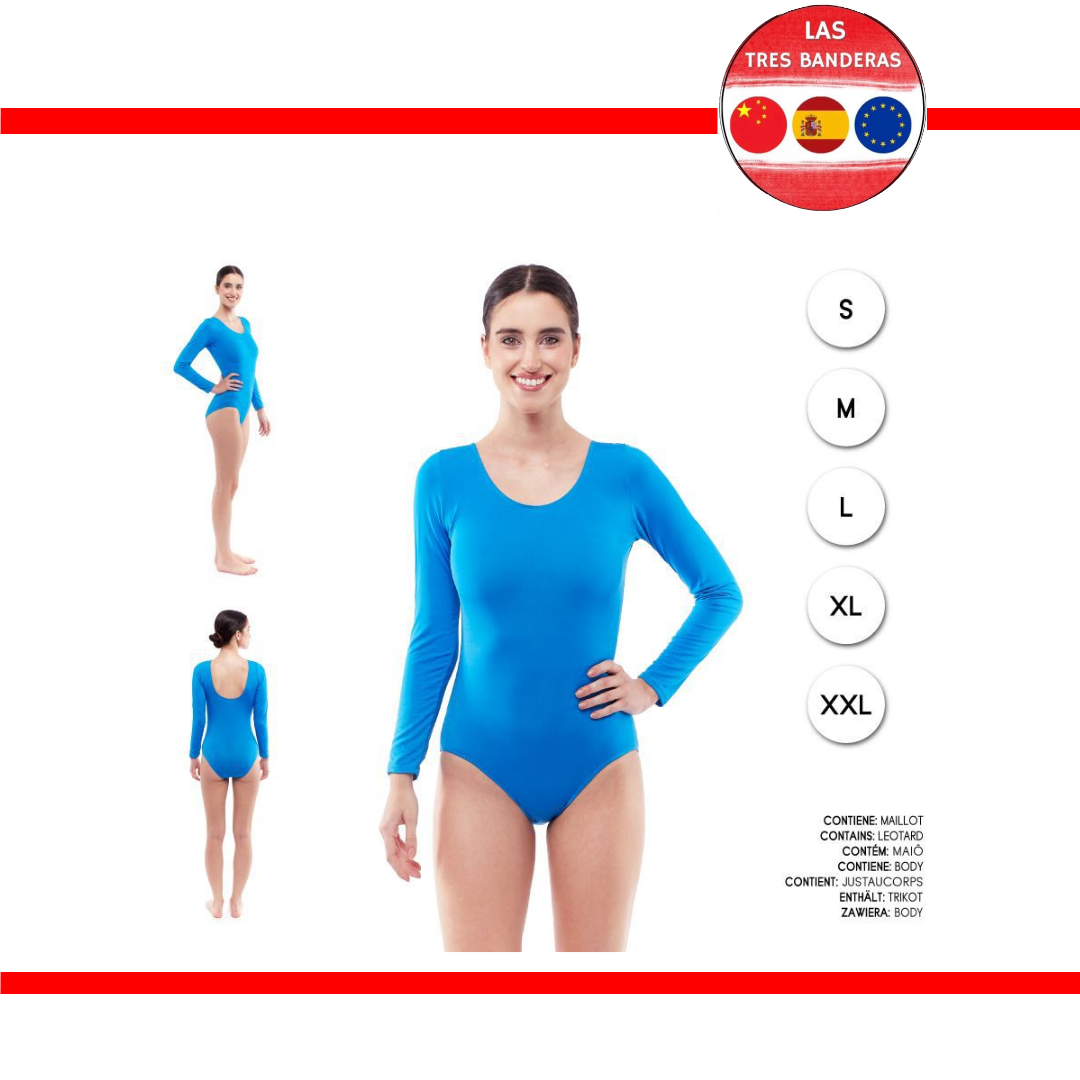 MAILLOT AZUL TURQUESA S