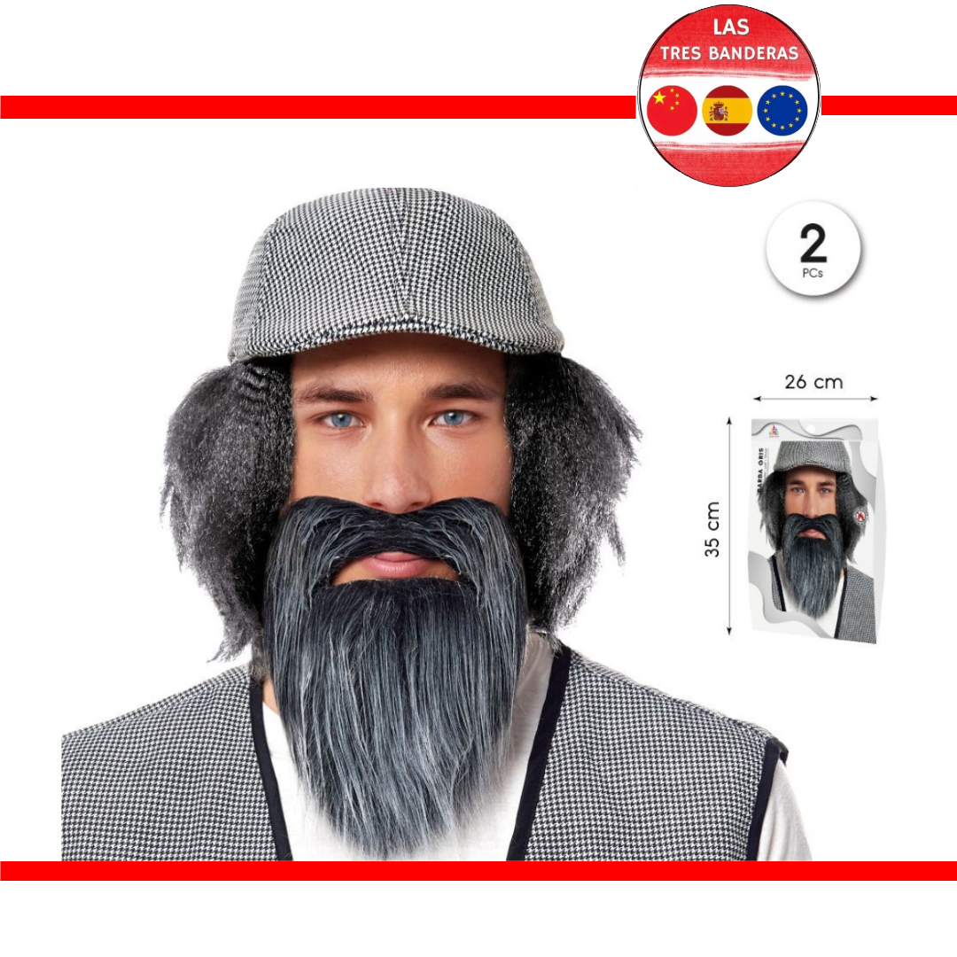 SET BARBA GRIS