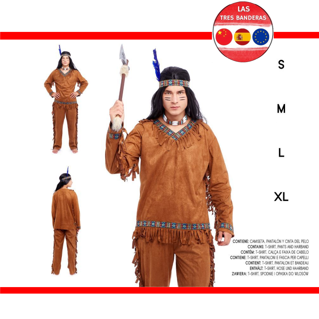 DISFRAZ INDIO L-M