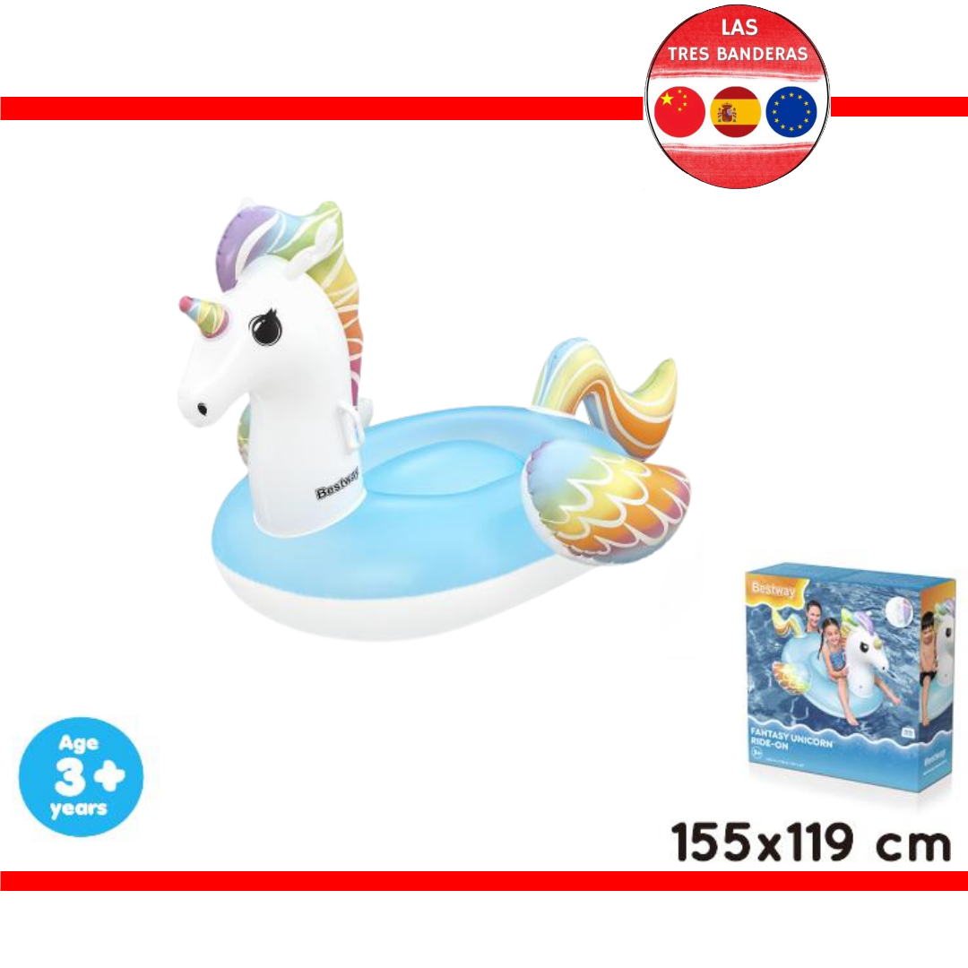 FLOTADOR HINCHABLE ANIMAL 155*119CM 3+