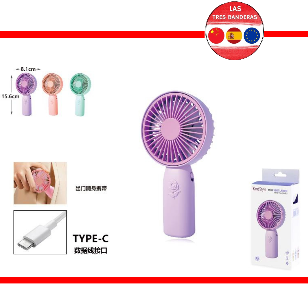 MINI VENTILADOR TYPE-C