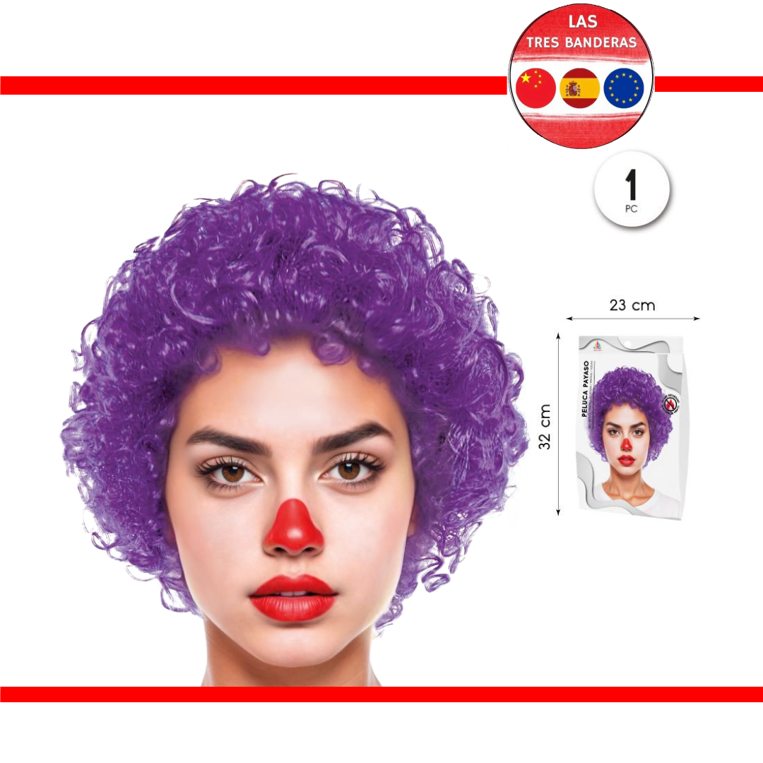 PELUCA PAYASO 70G