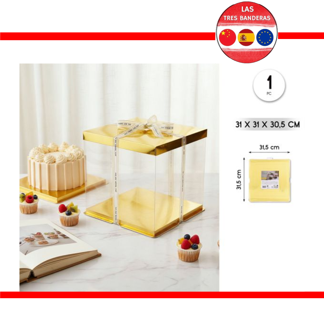 CAJA TARTA ORO