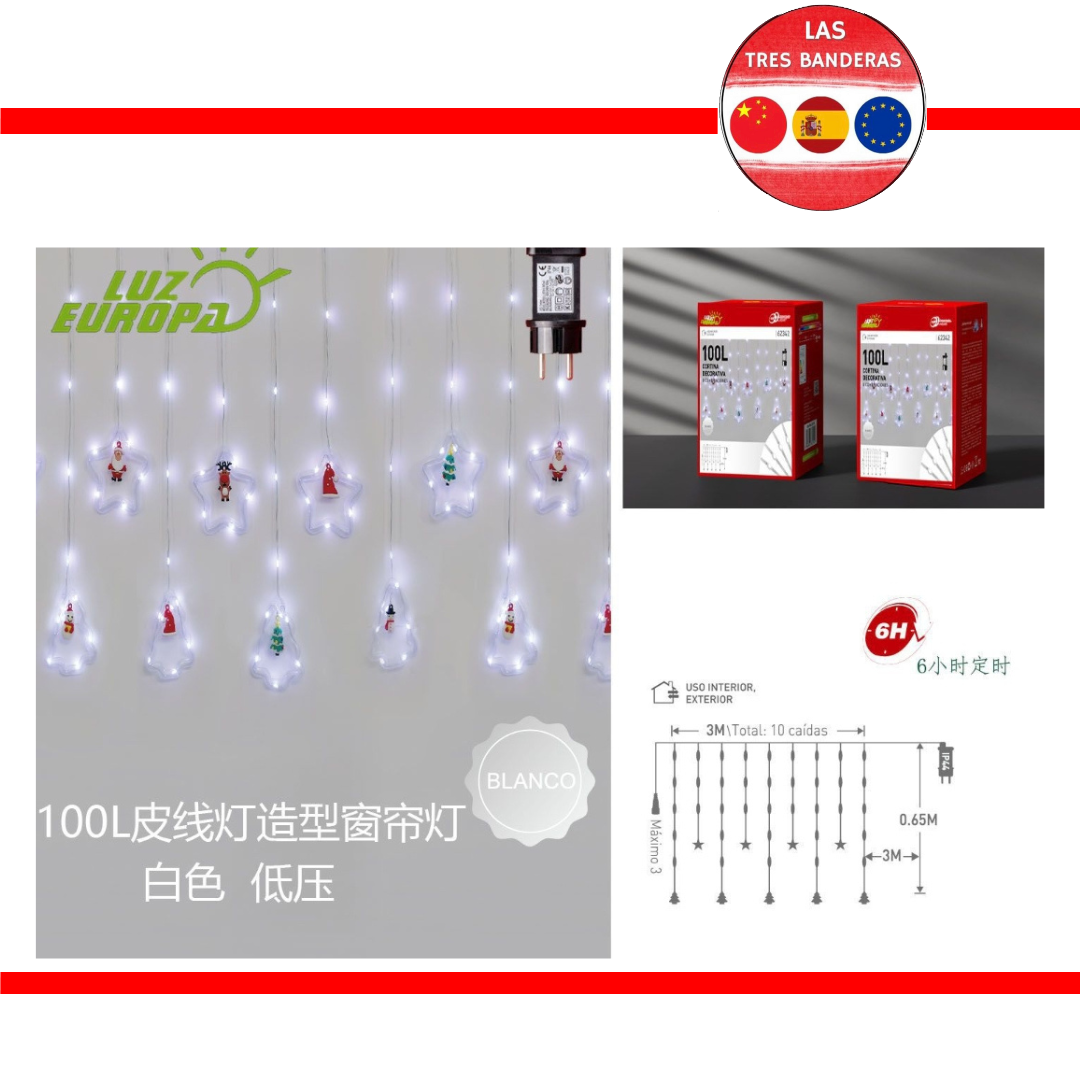 100L LUZ CORTINA COLOR 213