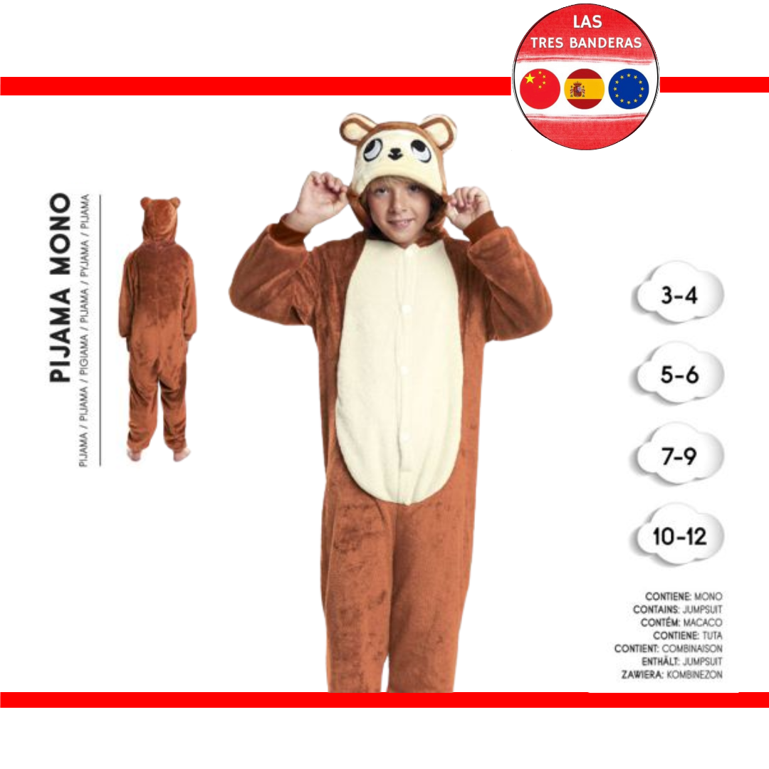 DISFRAZ PIJAMA MONO 4-9