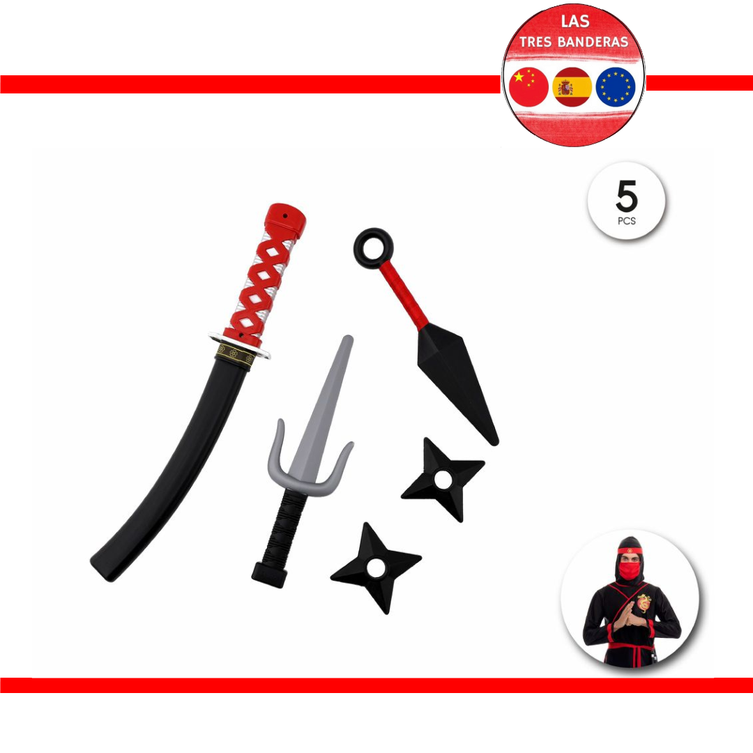 SET ARMAS NINJA