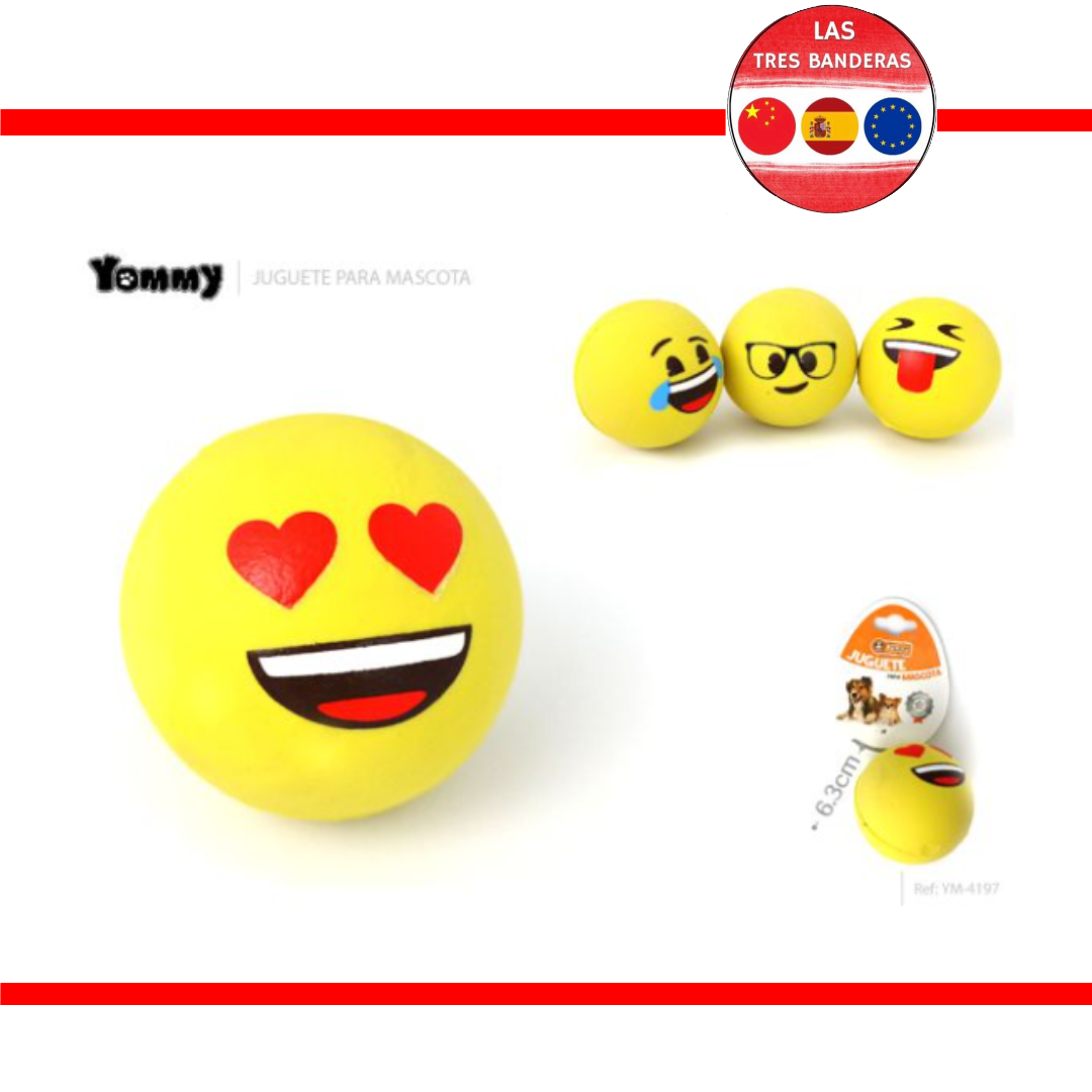 JUGUETE PELOTA 6.3CM